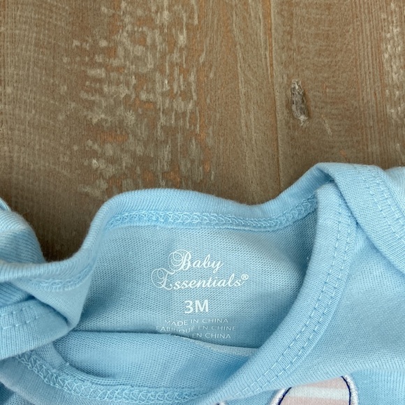 Baby Essentials 4 Piece Set - Pink/Blue -3 Month - Brand New - Picture 3 of 12